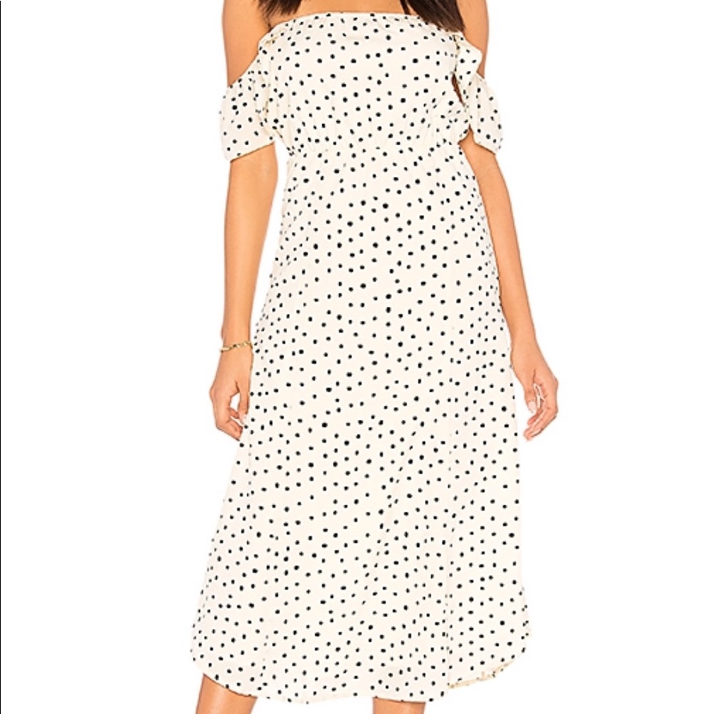 Amuse Society Sweeter Than You Off Shoulder Midi